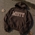 Misty Bambi Print Graphic Hoodie Sweatshirt (Adult/Tweens)