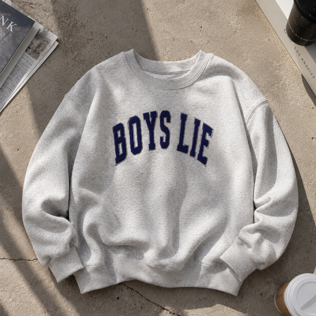 Boys Lie Varsity Crewneck (Matching pants also available) (Copy)