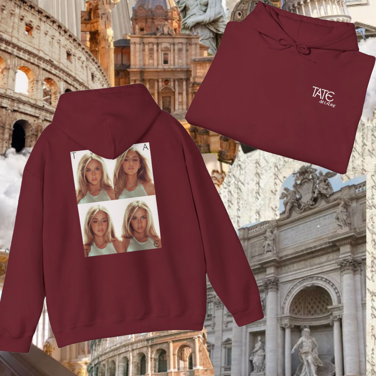 Tate McRae New Era Graphic Sweatshirt (Adult/Tweens)