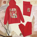 New York Matchbox Graphic Sweatshirt in Red (Adult/Tweens)