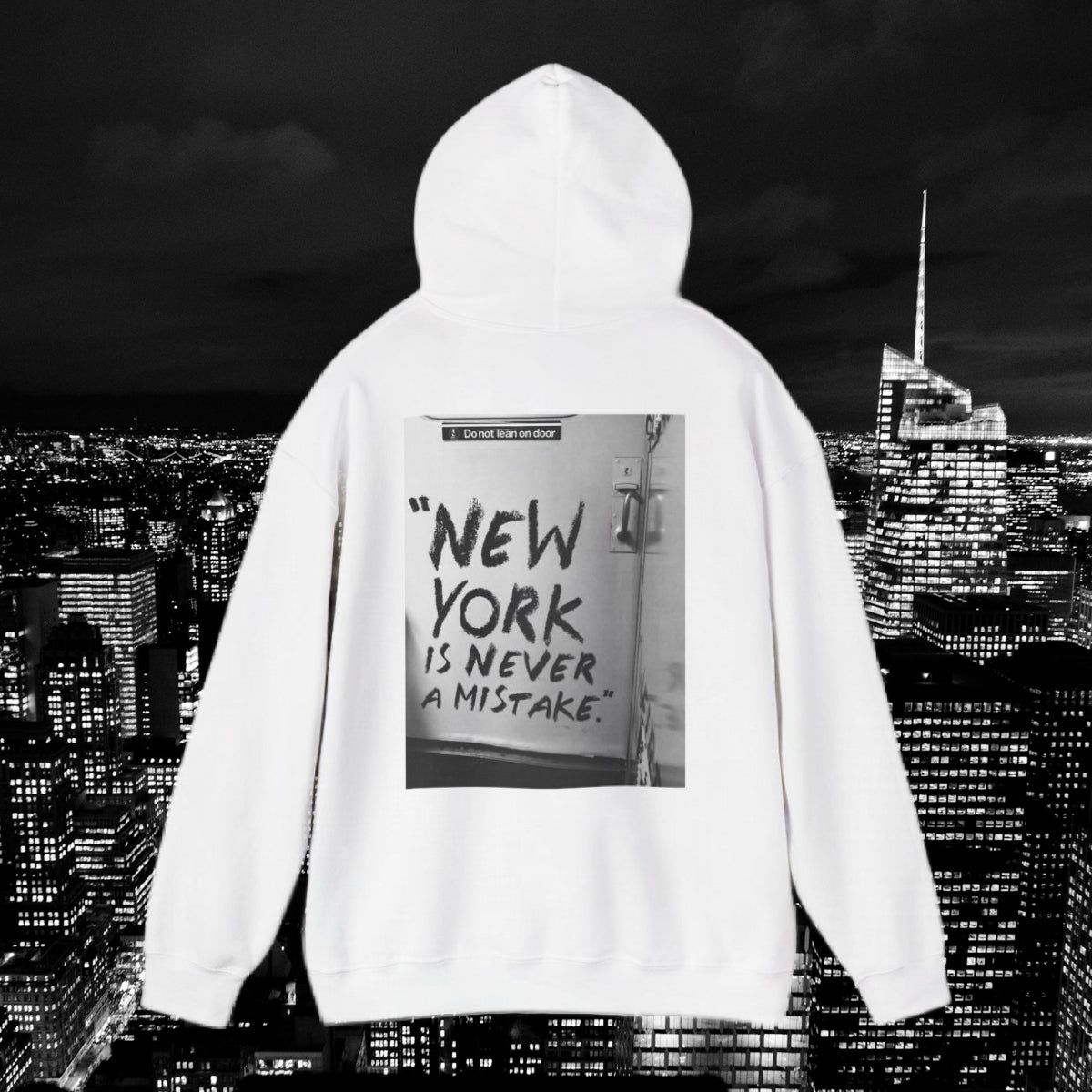New York Is Never A Mistake Graphic Sweatshirt (Adult/Tweens)