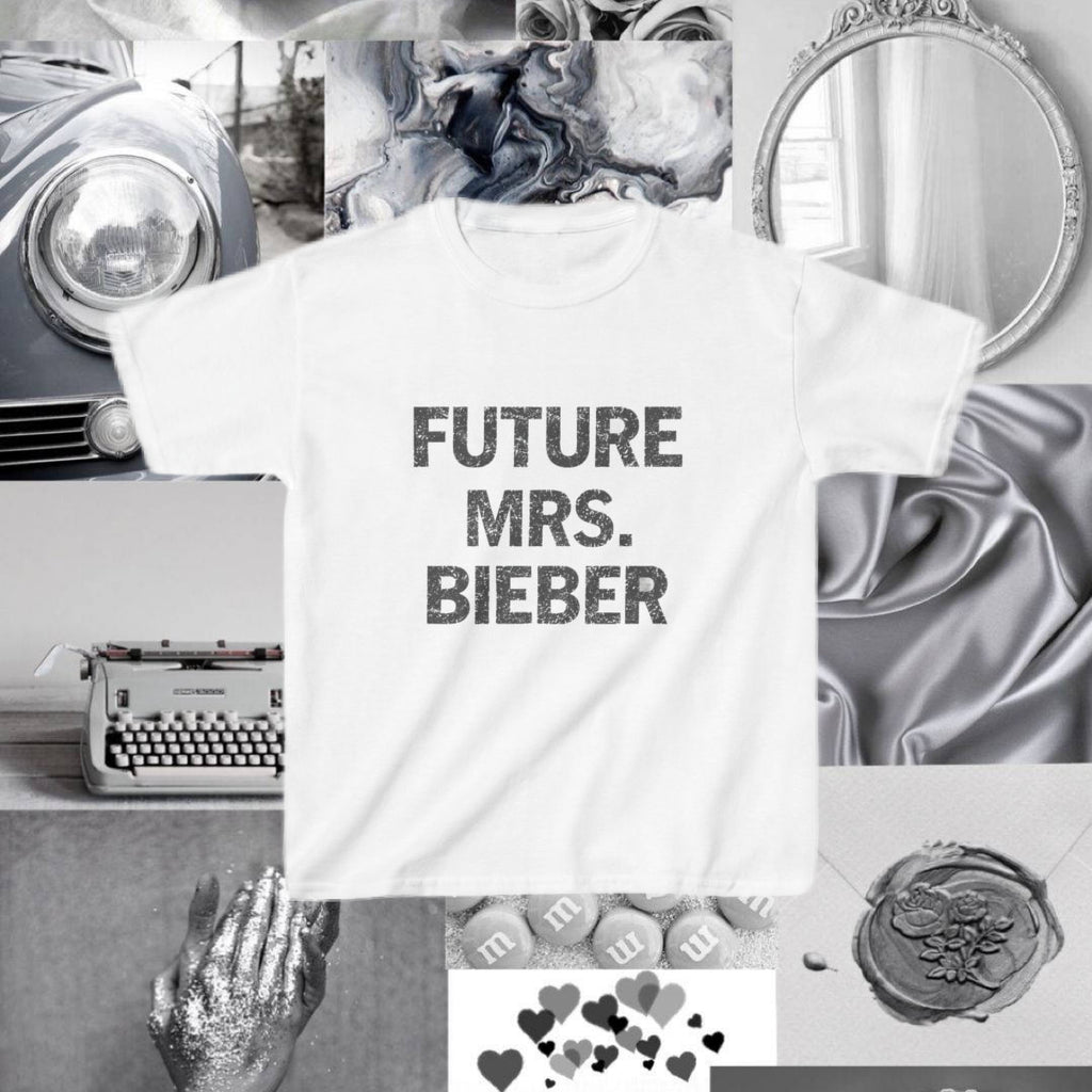 Future Mrs. Bieber Graphic Baby Tee (Adult/Tweens)