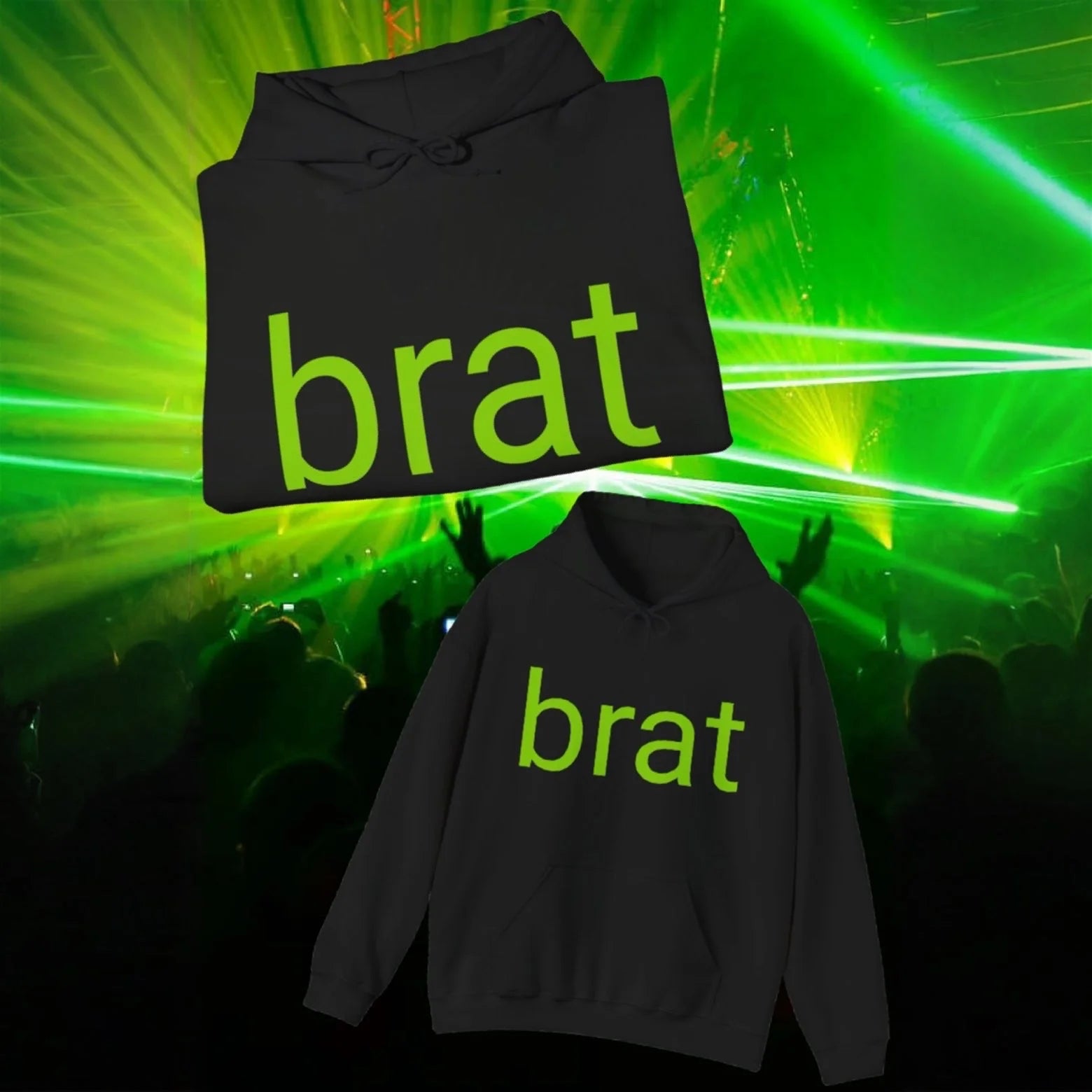 Brat Graphic Sweatshirt (Adult/Tweens)