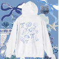 Seashells + Bows Graphic Sweatshirt (Adult/Tweens)