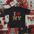 I 💋 NY Graphic Baby Tee (Adult/Tweens)