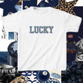 Lucky Leopard Baby Tee (Adult/Tweens)