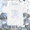 Seashells + Bows Graphic Baby Tee (Adult/Tweens)