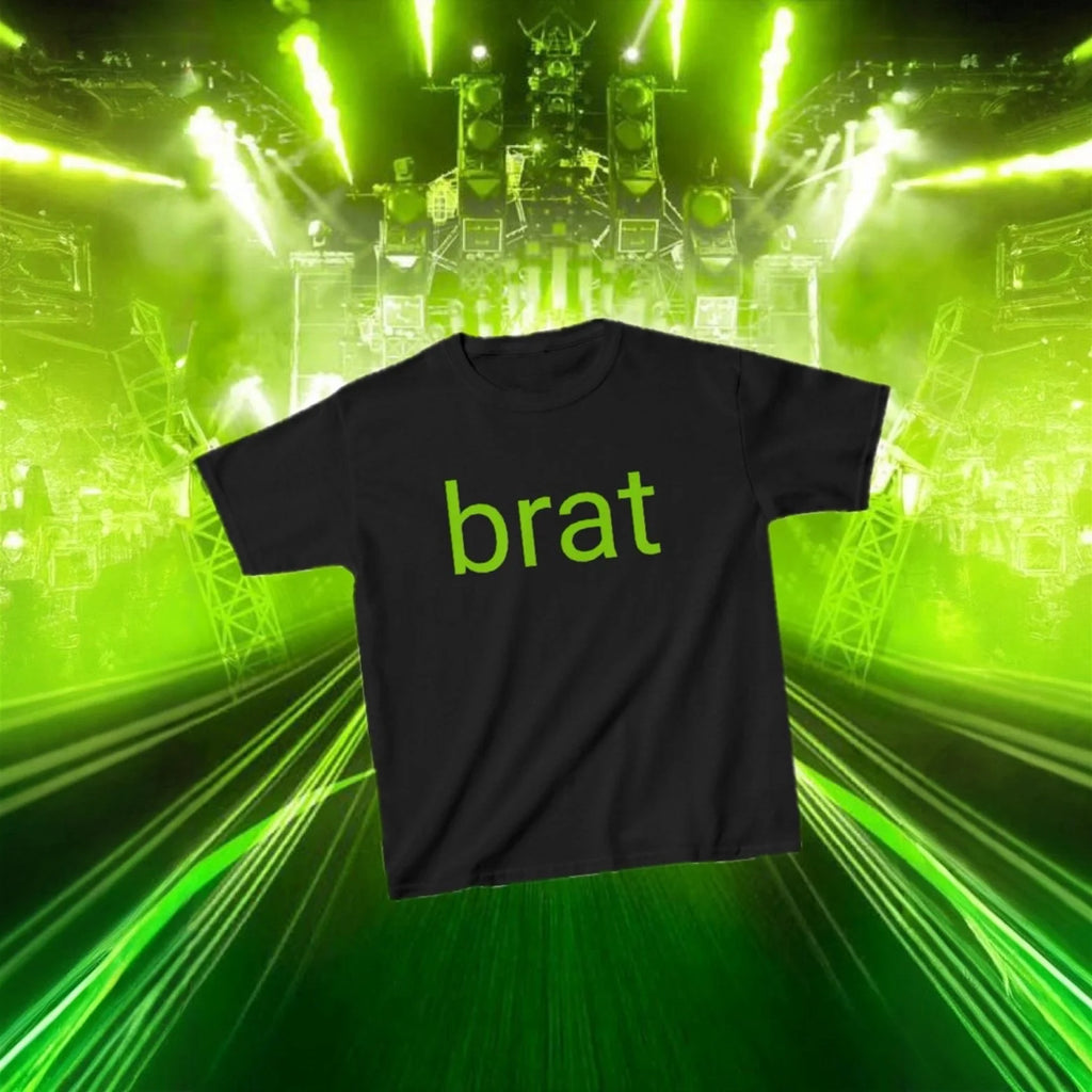 Brat Graphic Baby Tee (Adult/Tweens)