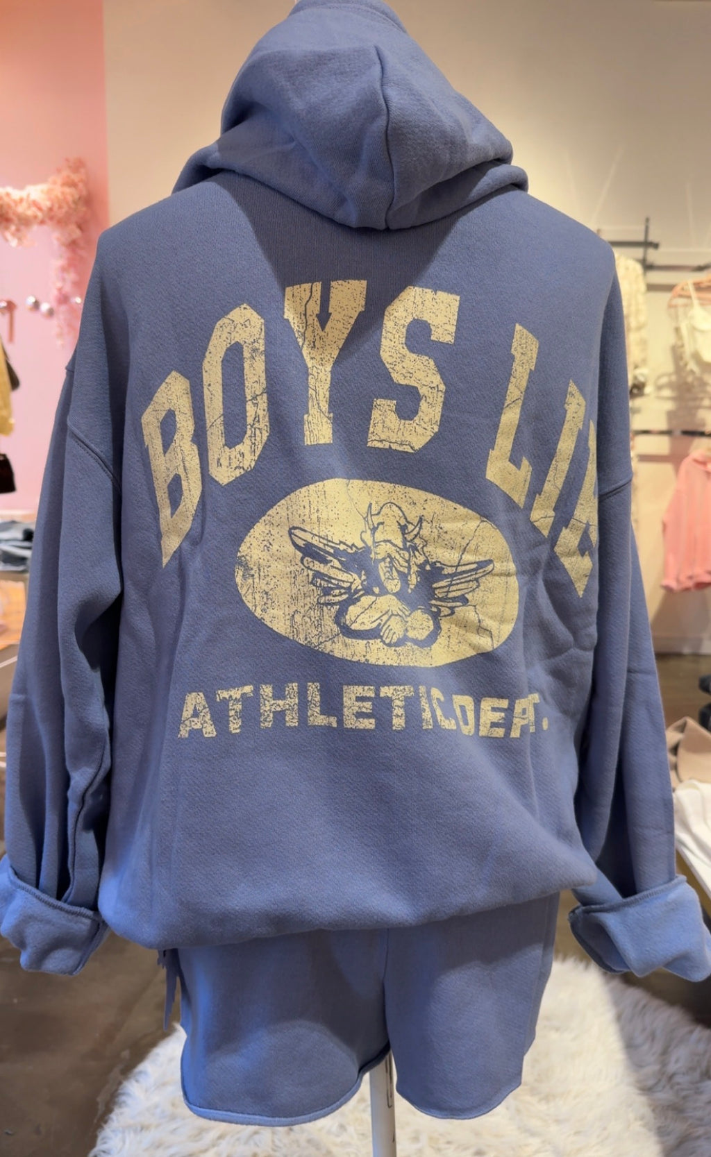 Boys Lie Athletic Dept. Sweatshorts (Matching zip up hoodie also available)