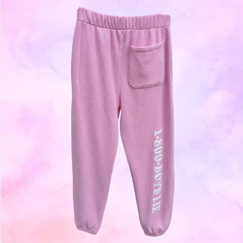 Boys Lie 1-800 Waffle Sweatpants