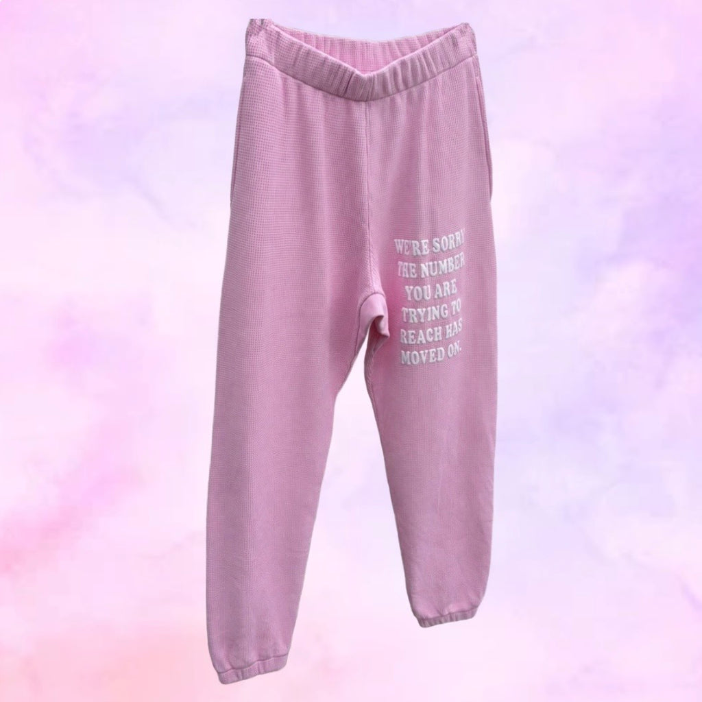 Boys Lie 1-800 Waffle Sweatpants