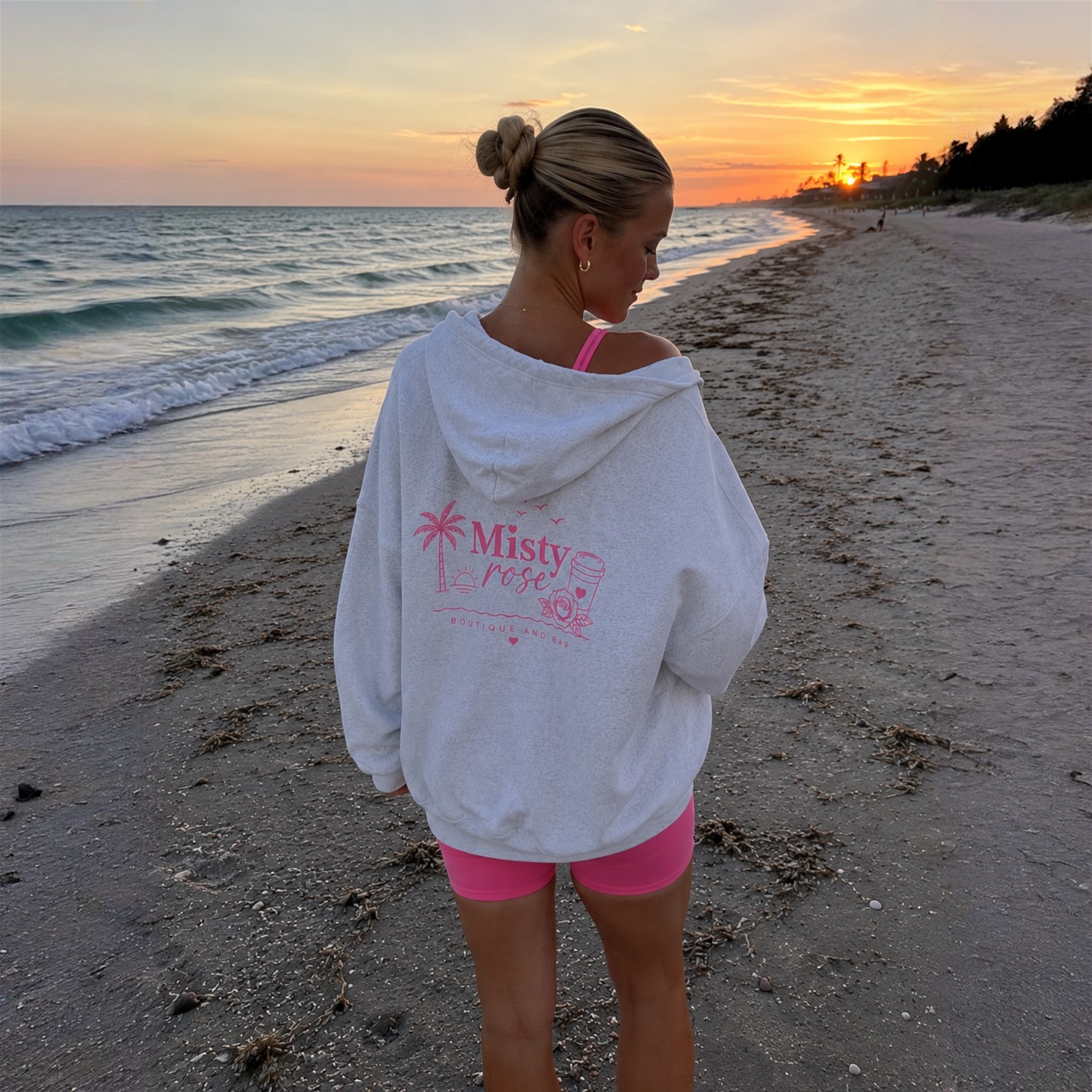 Misty Boutique and Bar Zip Up Sweatshirt